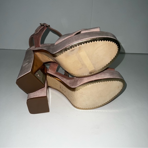 Tory Burch Loretta Velvet Platform Sandal - New In Box- Size 9.5 - Reemoly - Picture 15 of 16